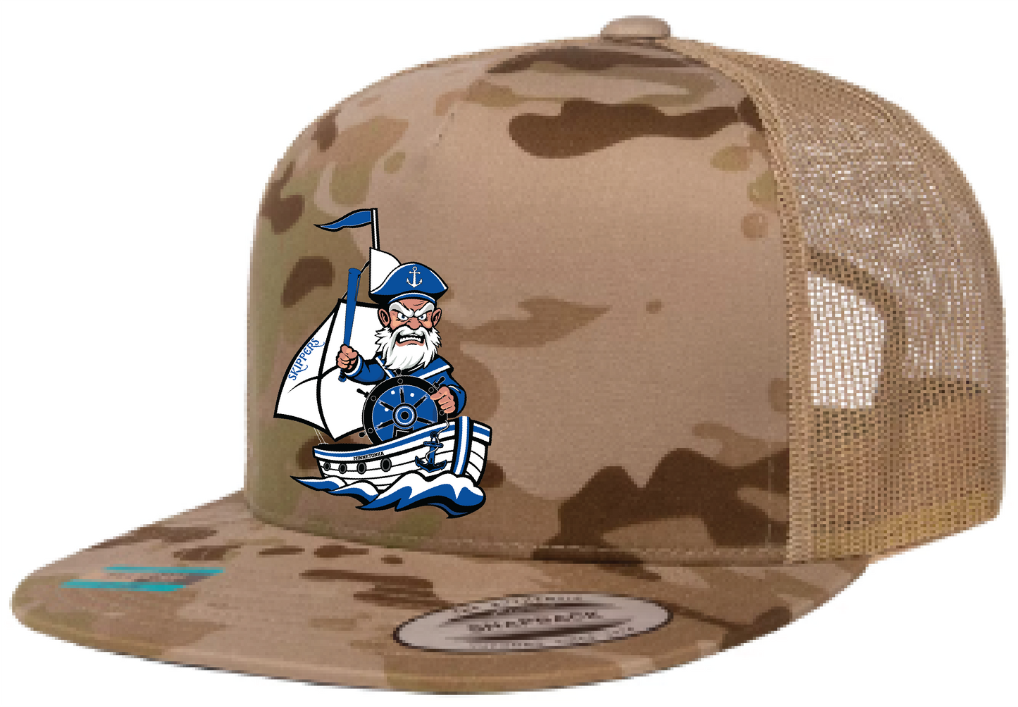 Baseball Yupoong Classic 5-Panel Flatbill Trucker Hat