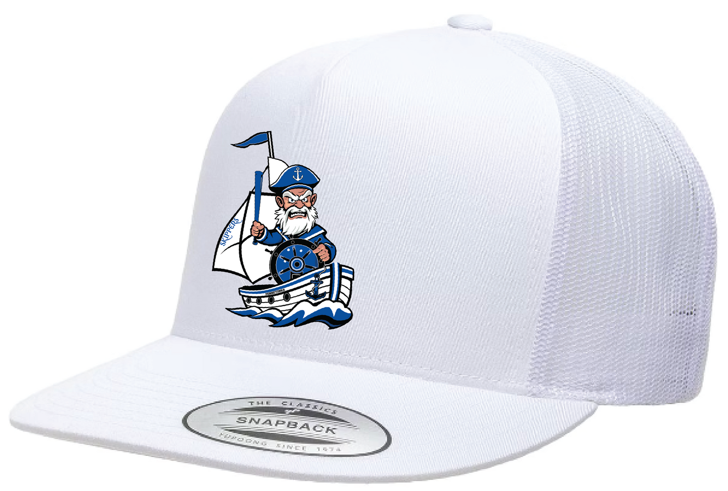 Baseball Yupoong Classic 5-Panel Flatbill Trucker Hat