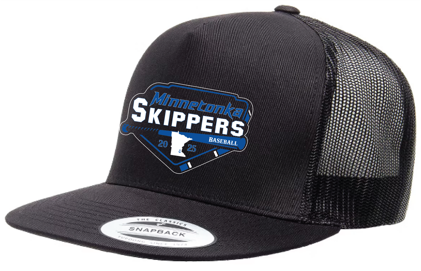 Baseball Yupoong Classic 5-Panel Flatbill Trucker Hat
