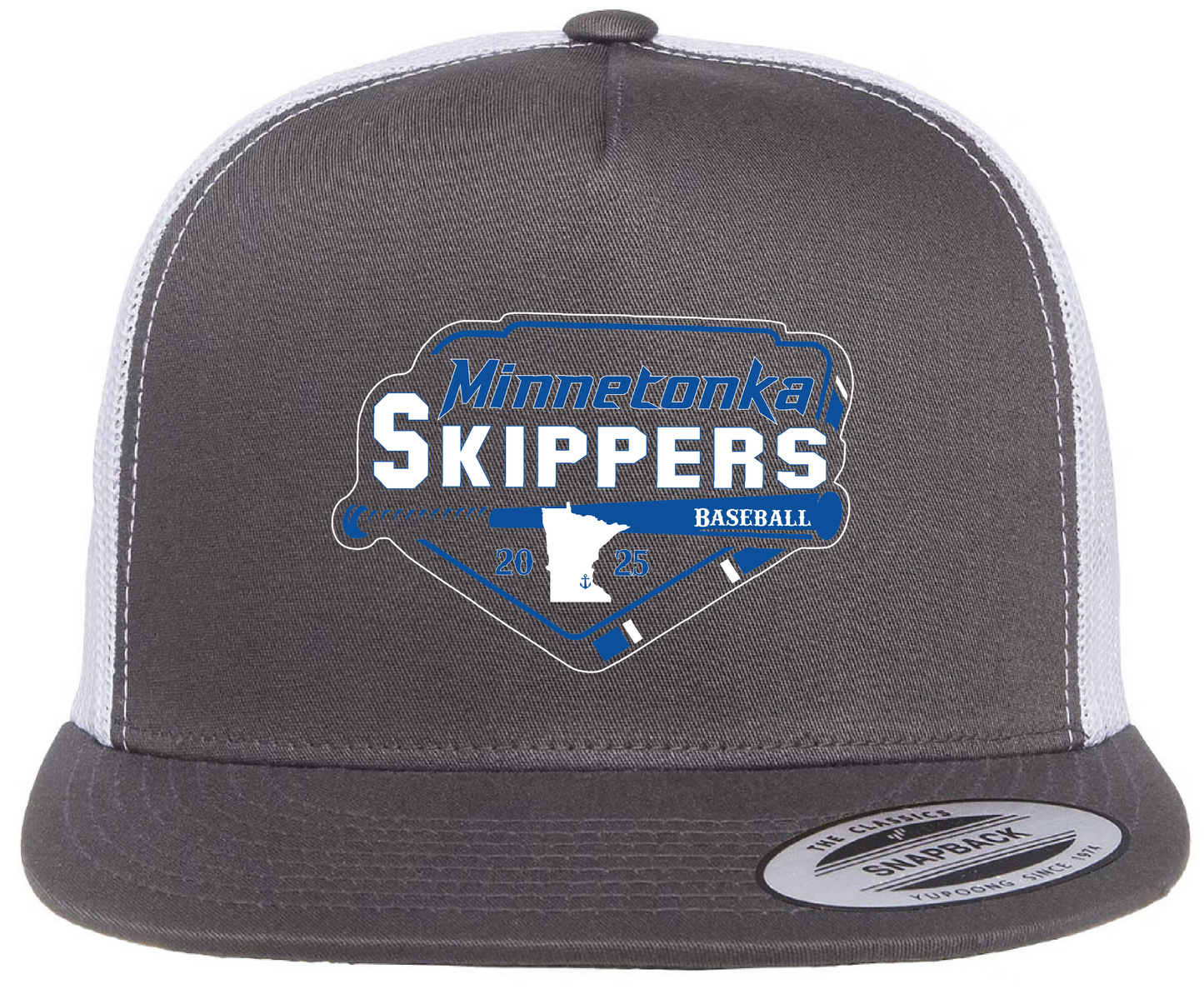 Baseball Yupoong Classic 5-Panel Flatbill Trucker Hat
