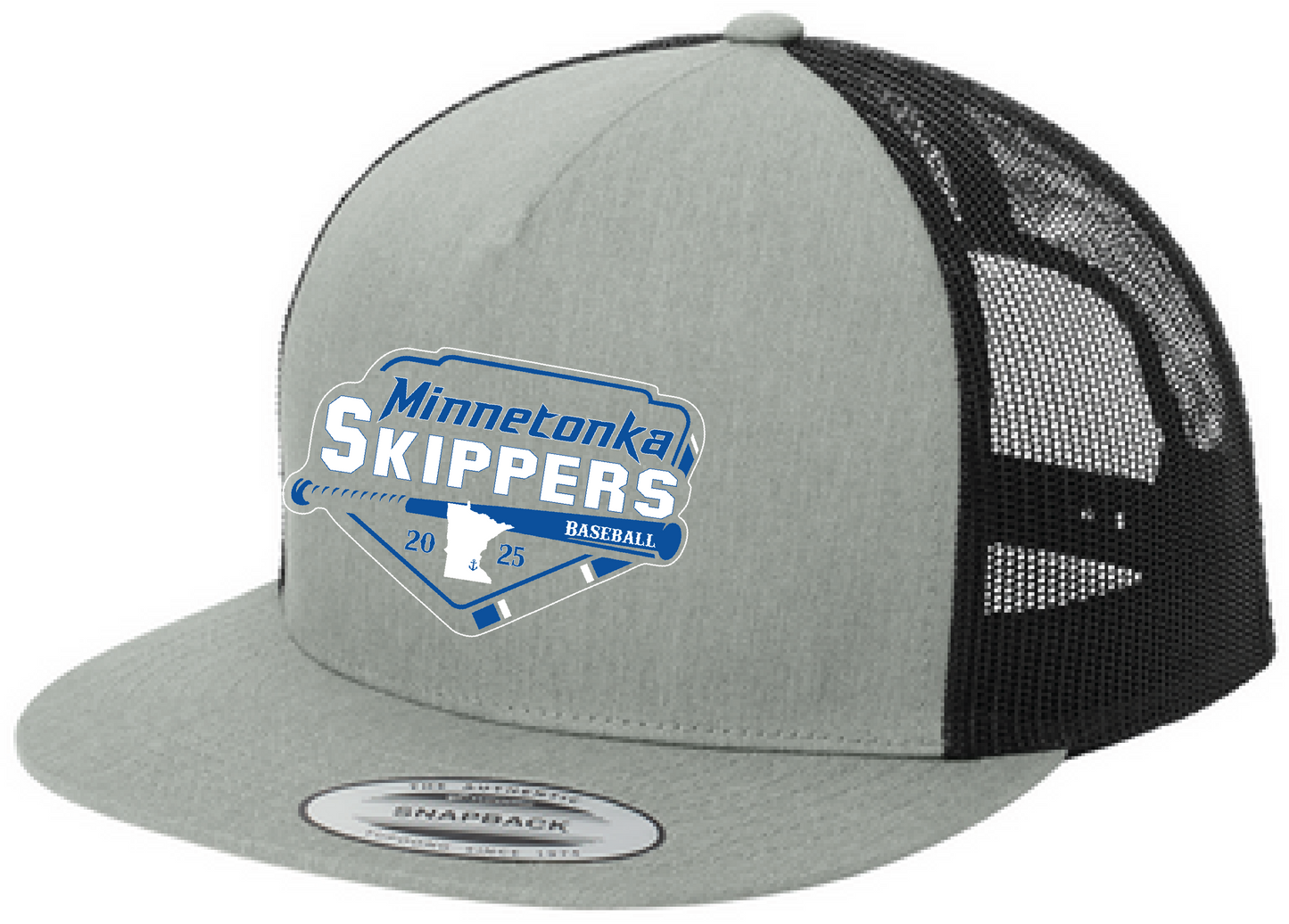 Baseball Yupoong Classic 5-Panel Flatbill Trucker Hat