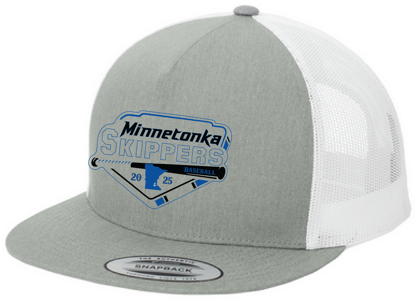 Baseball Yupoong Classic 5-Panel Flatbill Trucker Hat