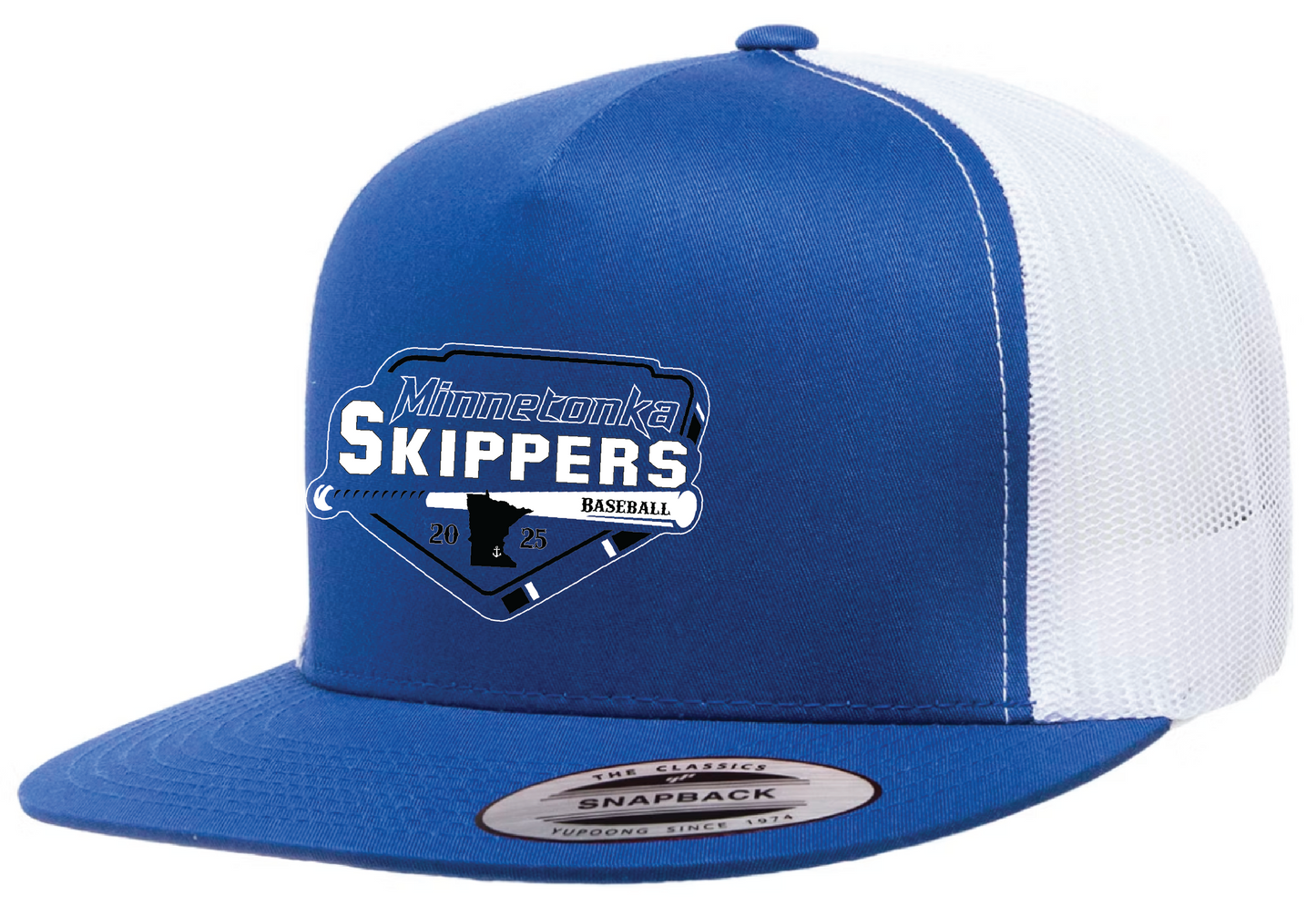 Baseball Yupoong Classic 5-Panel Flatbill Trucker Hat