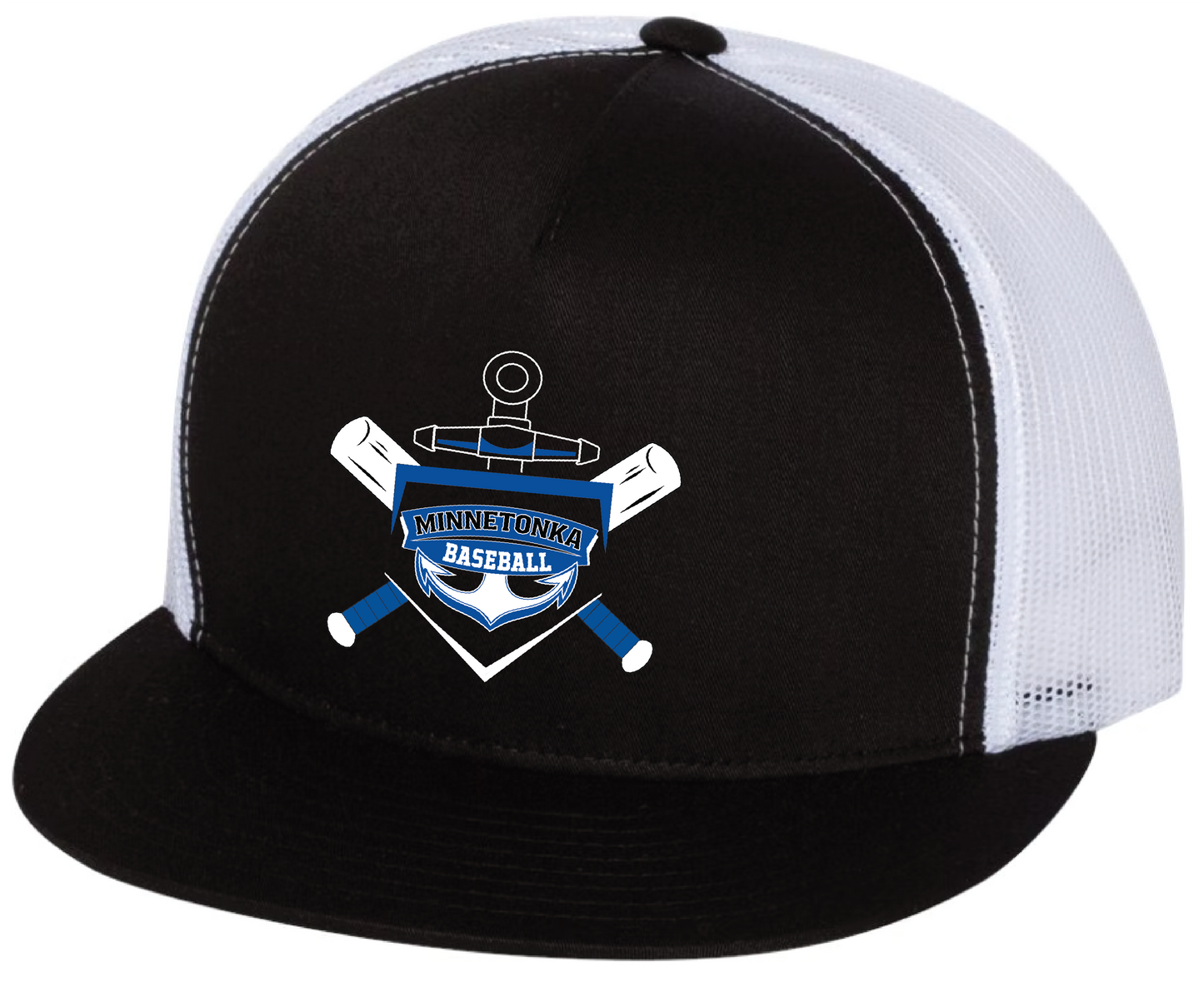 Baseball Yupoong Classic 5-Panel Flatbill Trucker Hat