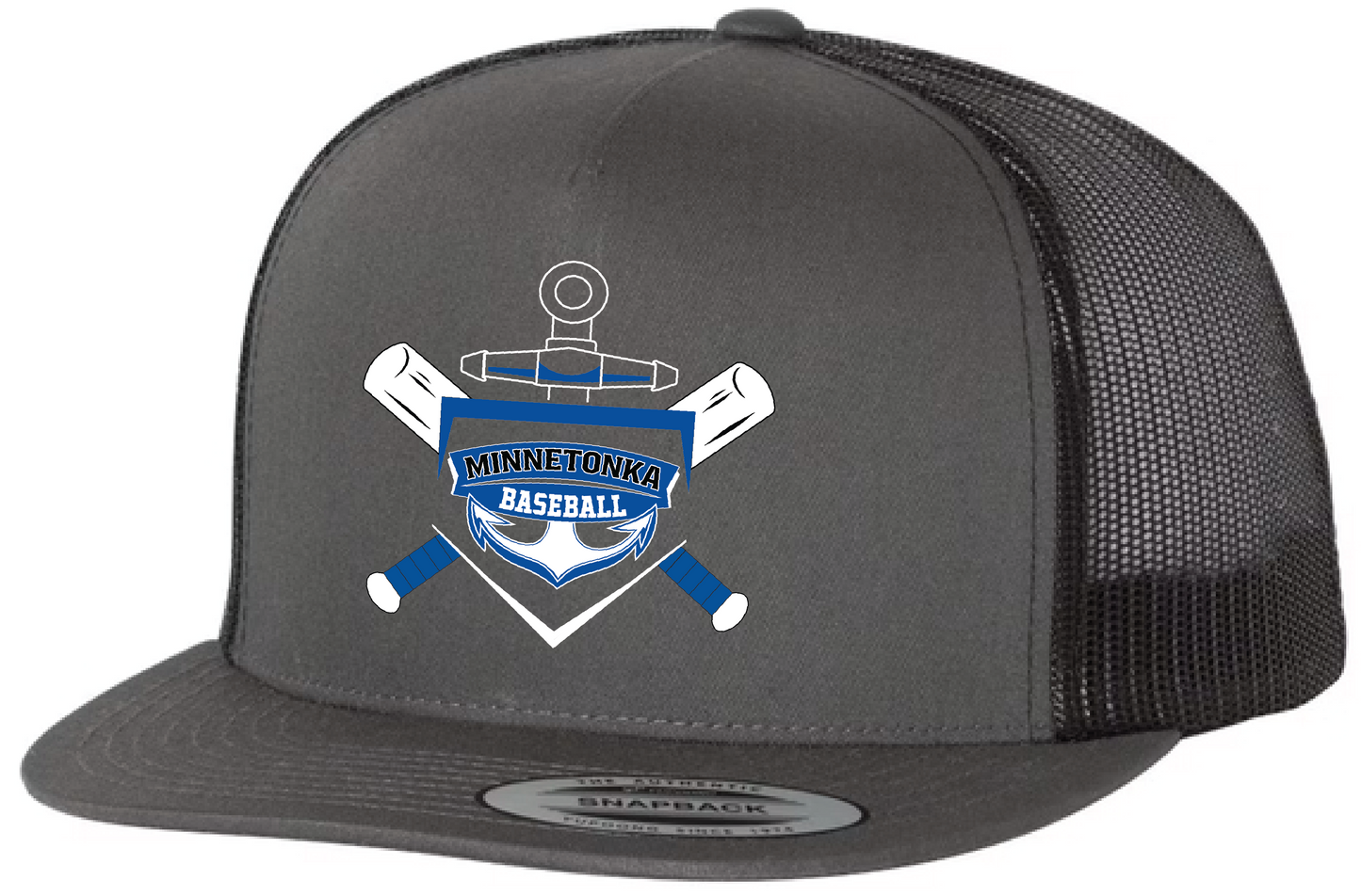 Baseball Yupoong Classic 5-Panel Flatbill Trucker Hat