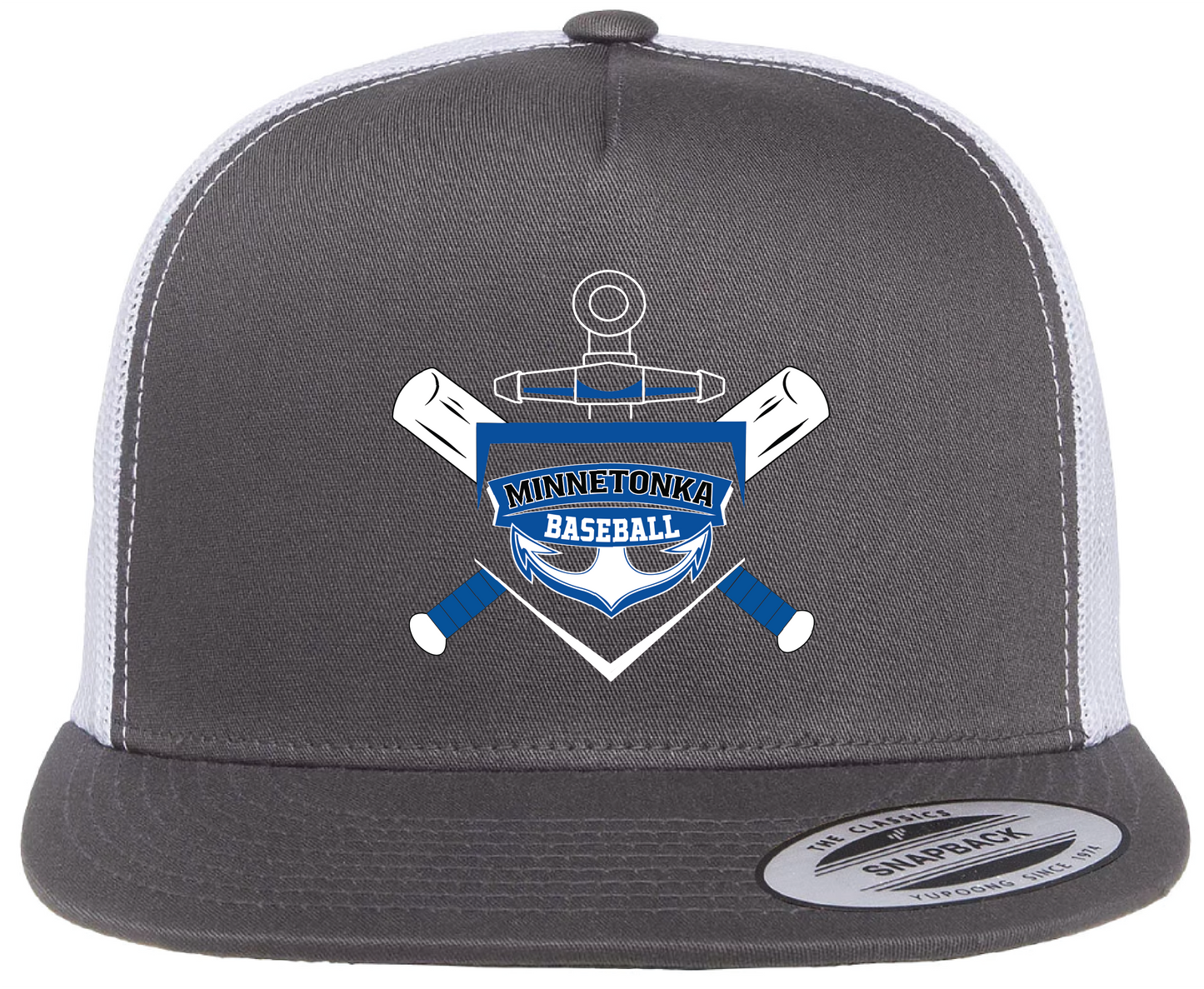 Baseball Yupoong Classic 5-Panel Flatbill Trucker Hat