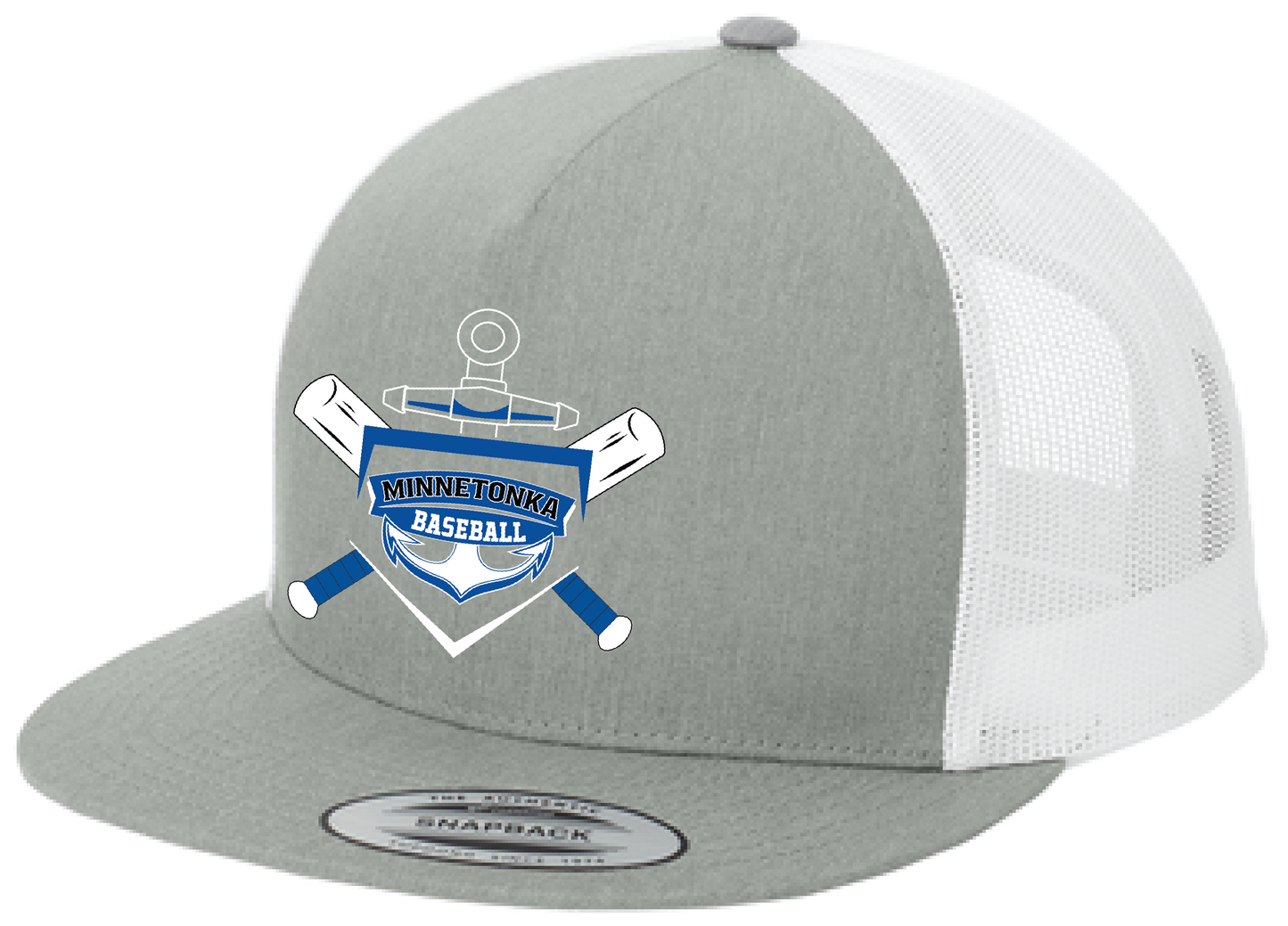 Baseball Yupoong Classic 5-Panel Flatbill Trucker Hat