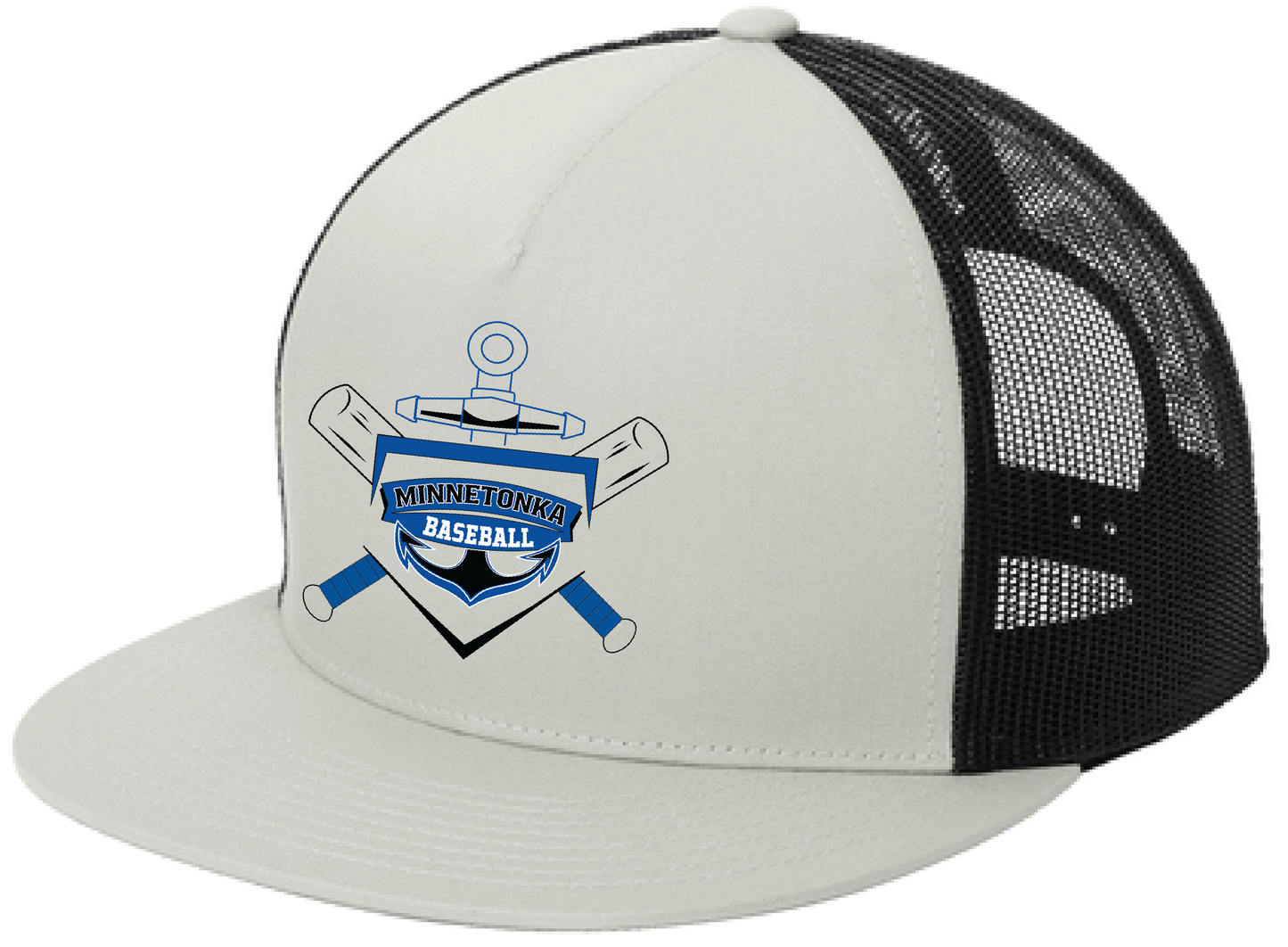 Baseball Yupoong Classic 5-Panel Flatbill Trucker Hat