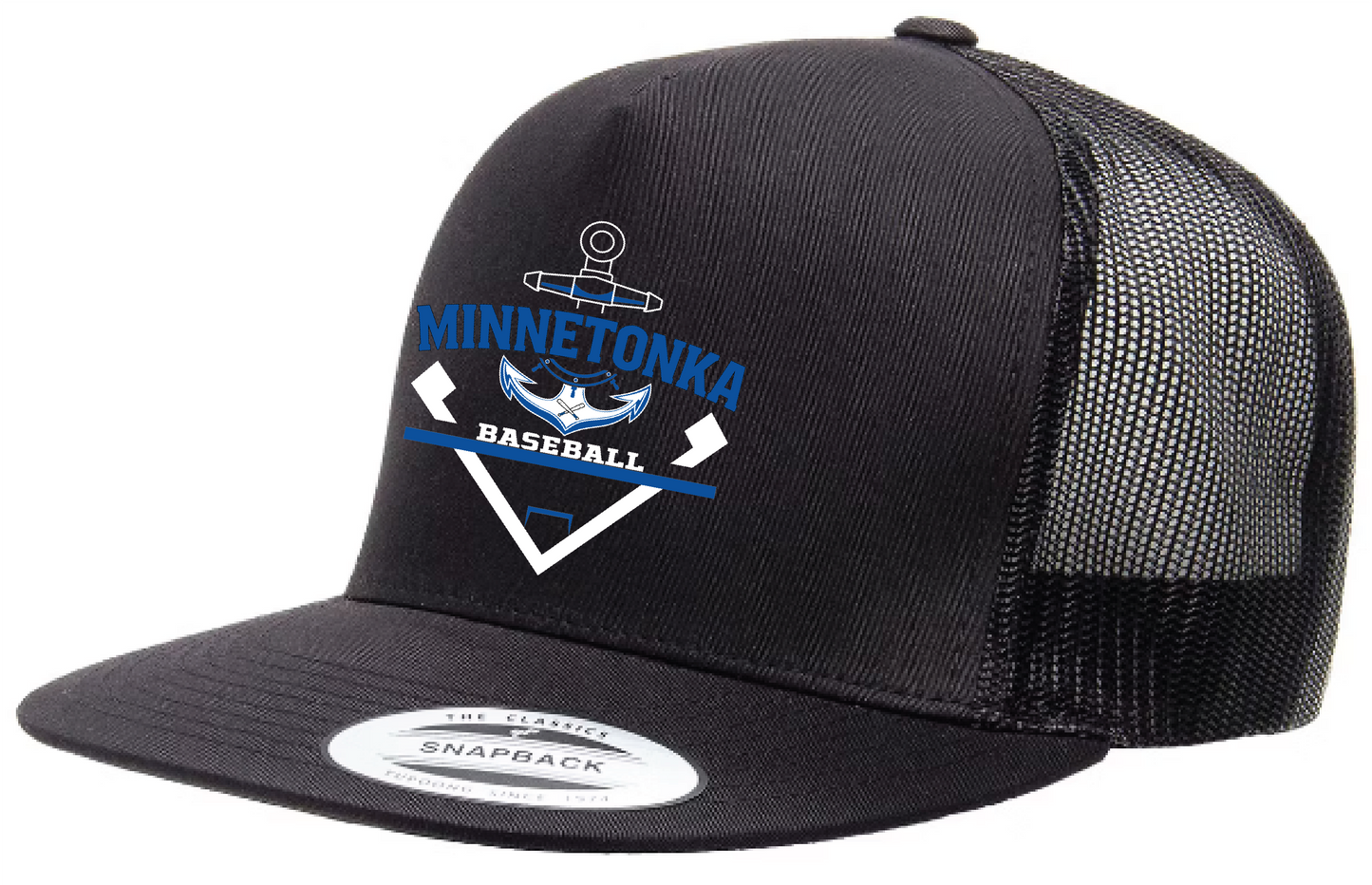 Baseball Yupoong Classic 5-Panel Flatbill Trucker Hat