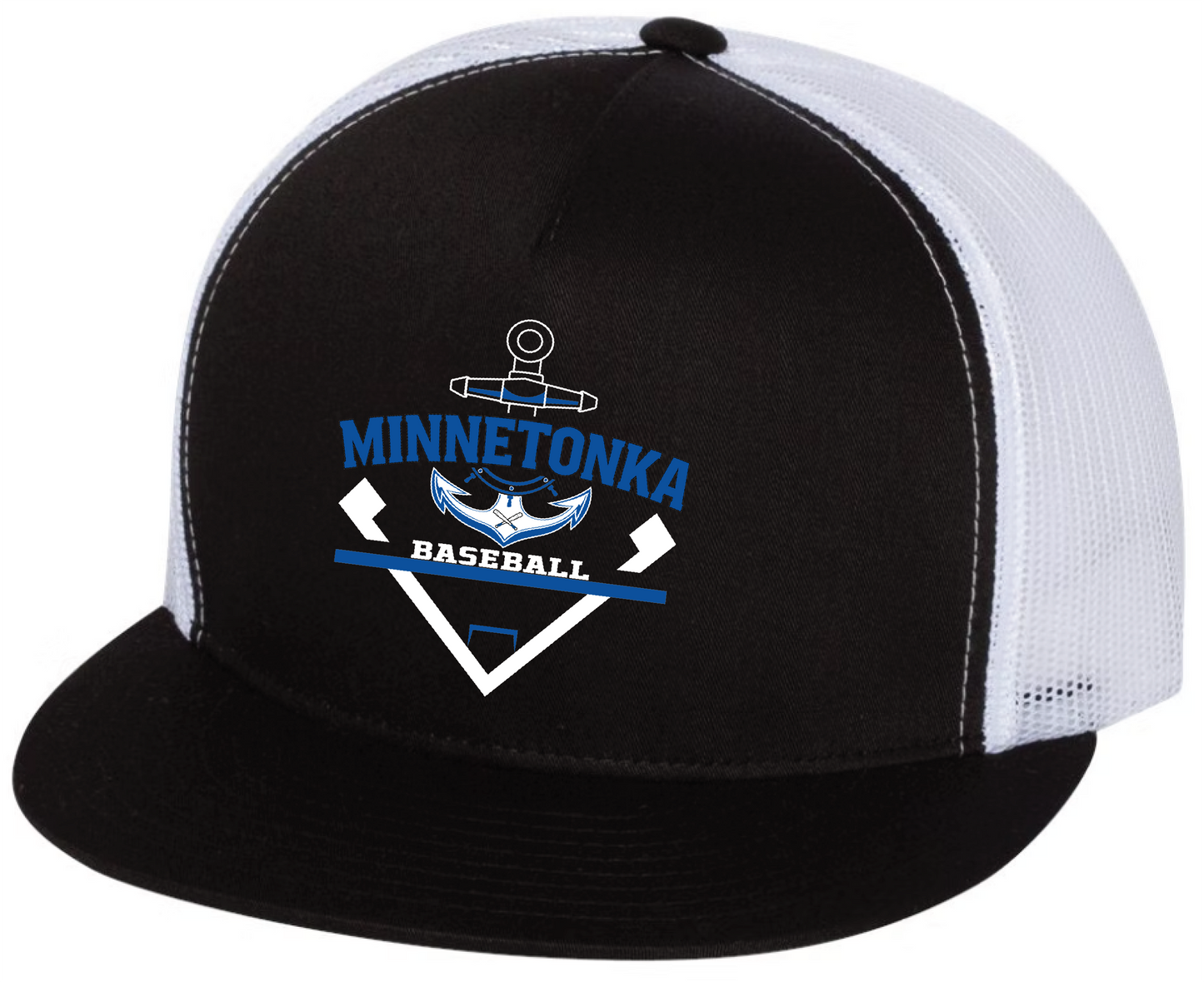 Baseball Yupoong Classic 5-Panel Flatbill Trucker Hat
