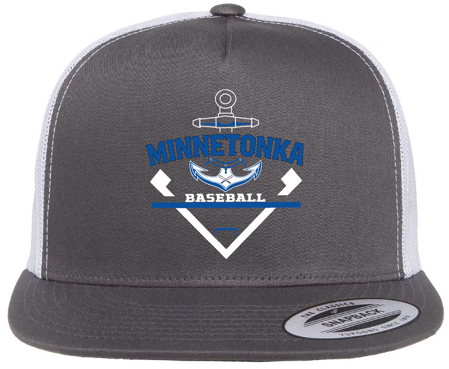 Baseball Yupoong Classic 5-Panel Flatbill Trucker Hat