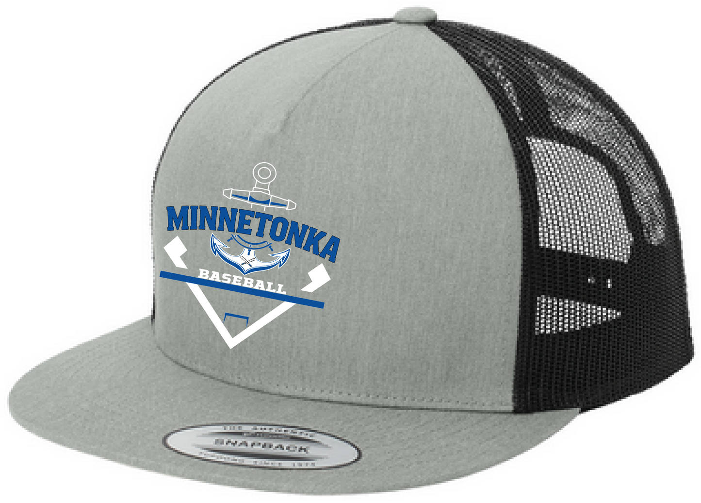 Baseball Yupoong Classic 5-Panel Flatbill Trucker Hat