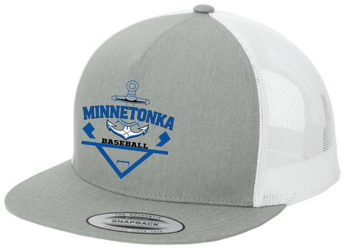 Baseball Yupoong Classic 5-Panel Flatbill Trucker Hat