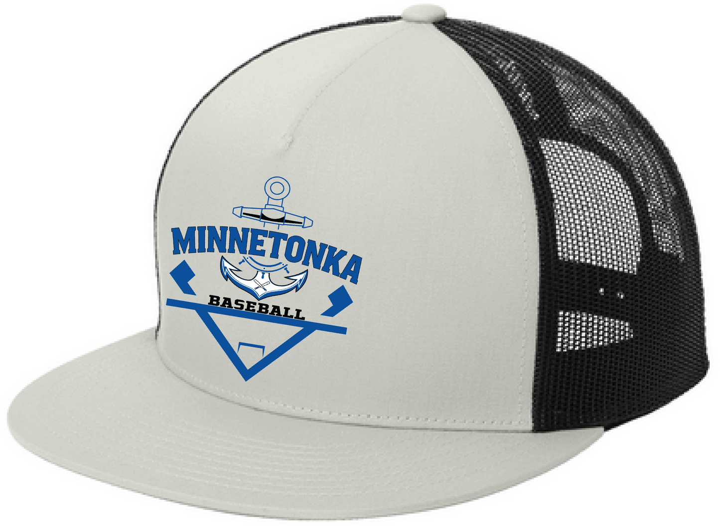 Baseball Yupoong Classic 5-Panel Flatbill Trucker Hat