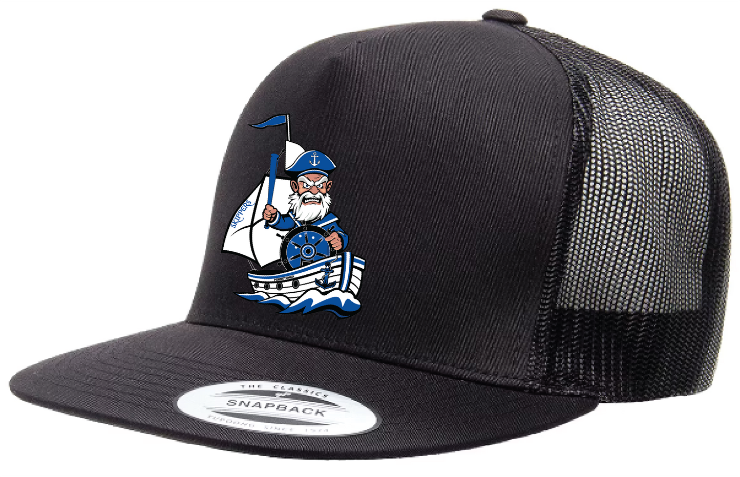 Baseball Yupoong Classic 5-Panel Flatbill Trucker Hat