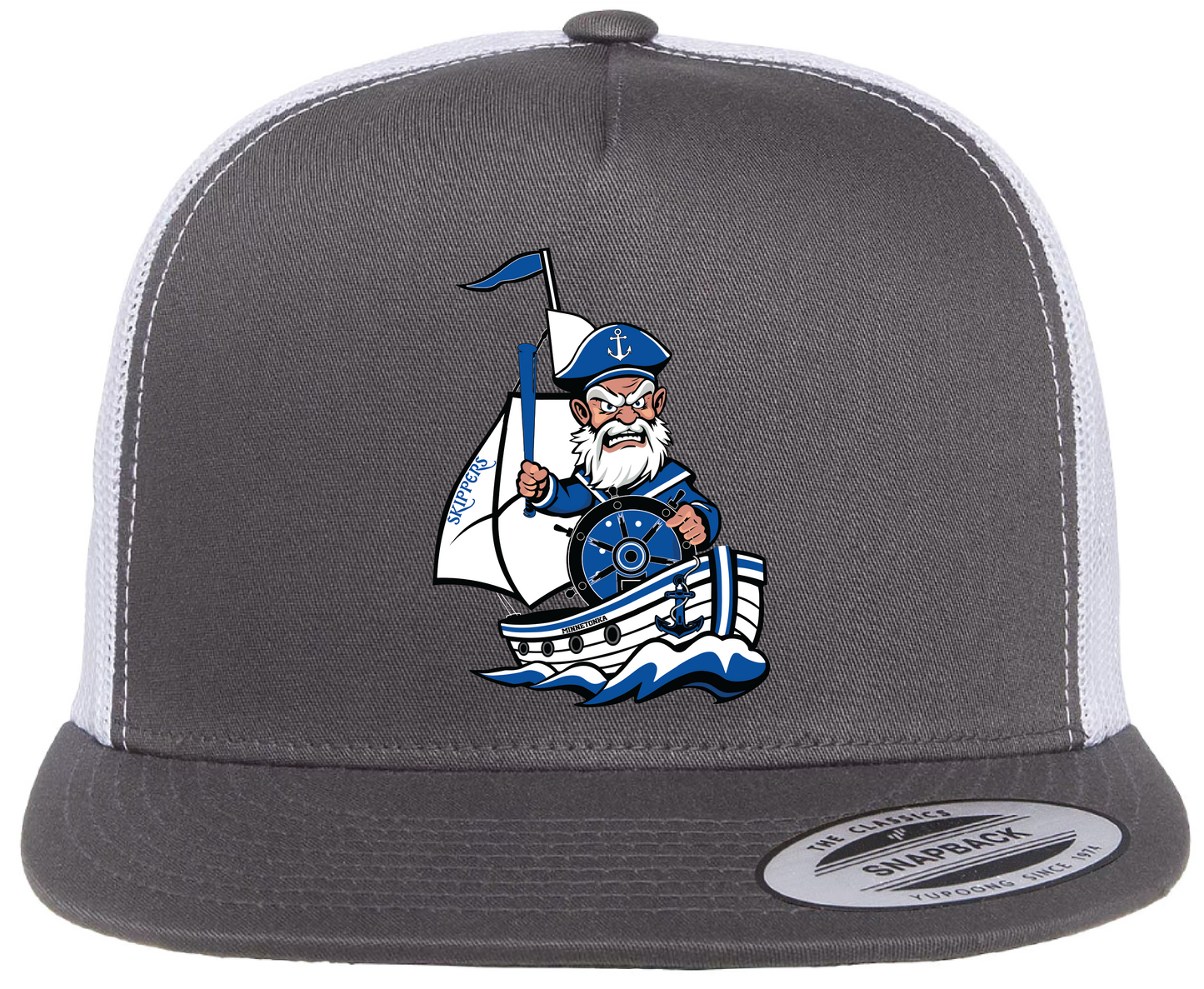 Baseball Yupoong Classic 5-Panel Flatbill Trucker Hat