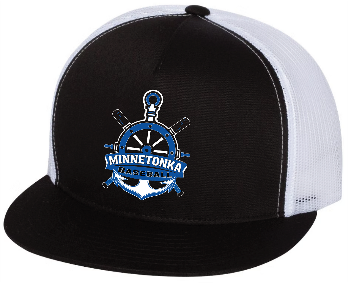 Baseball Yupoong Classic 5-Panel Flatbill Trucker Hat
