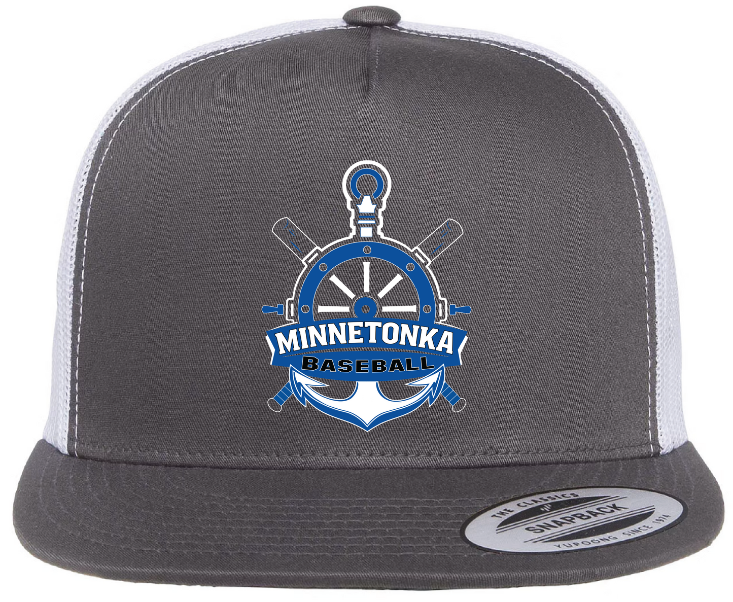 Baseball Yupoong Classic 5-Panel Flatbill Trucker Hat