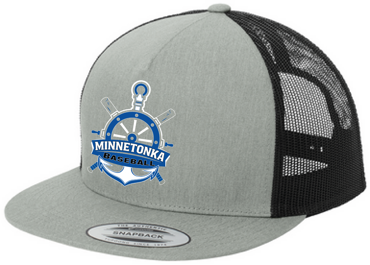 Baseball Yupoong Classic 5-Panel Flatbill Trucker Hat