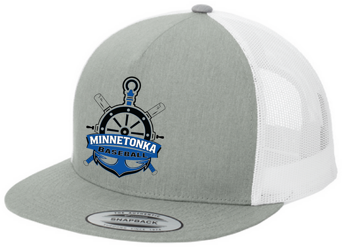 Baseball Yupoong Classic 5-Panel Flatbill Trucker Hat
