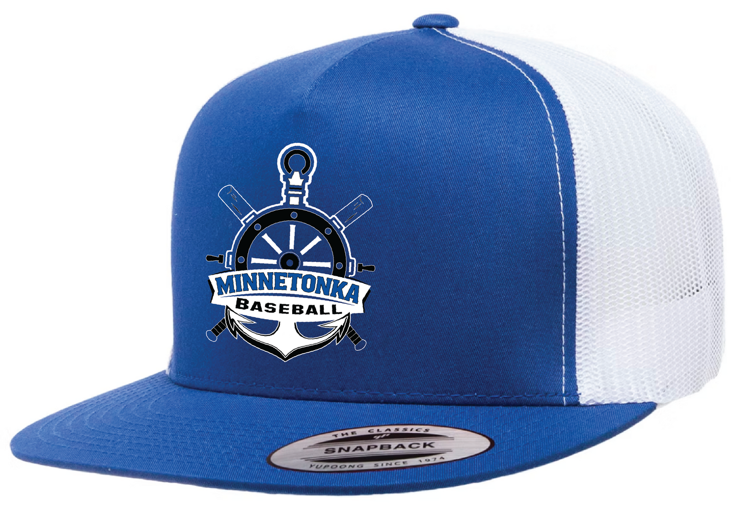 Baseball Yupoong Classic 5-Panel Flatbill Trucker Hat