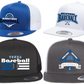 Baseball 5 Panel Flat Bill Snapback Trucker Hat