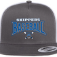 Baseball 5 Panel Flat Bill Snapback Trucker Hat