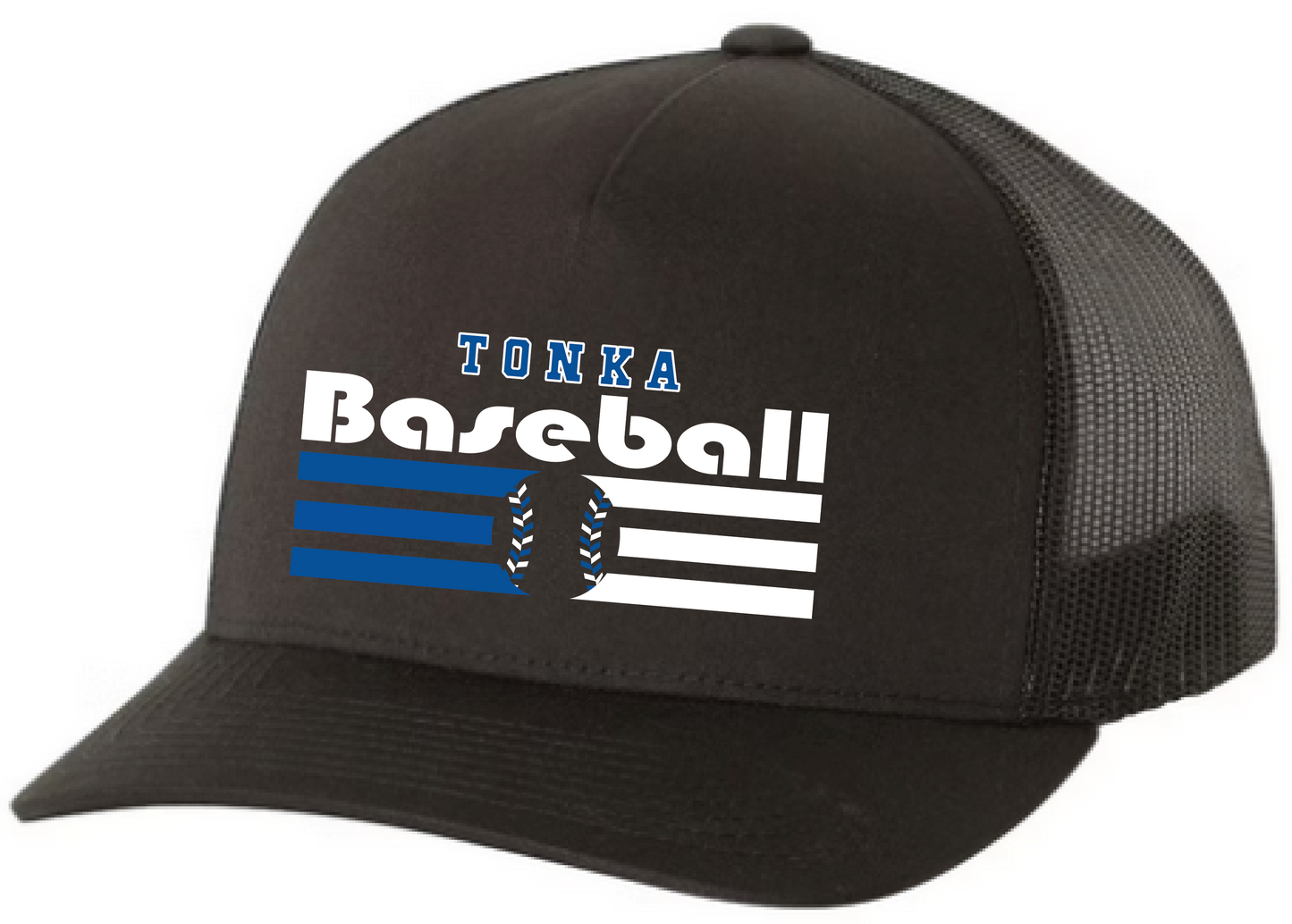 Baseball 5 Panel Snapback Trucker Hat