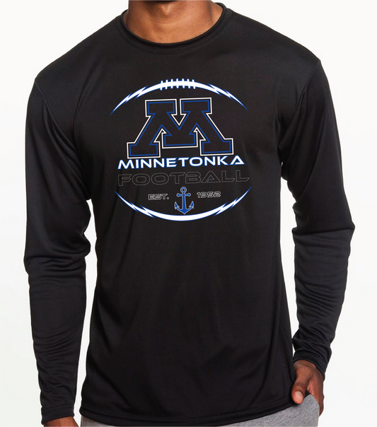 Minnetonka Football Lightning Laces - Adult/Youth Long Sleeve