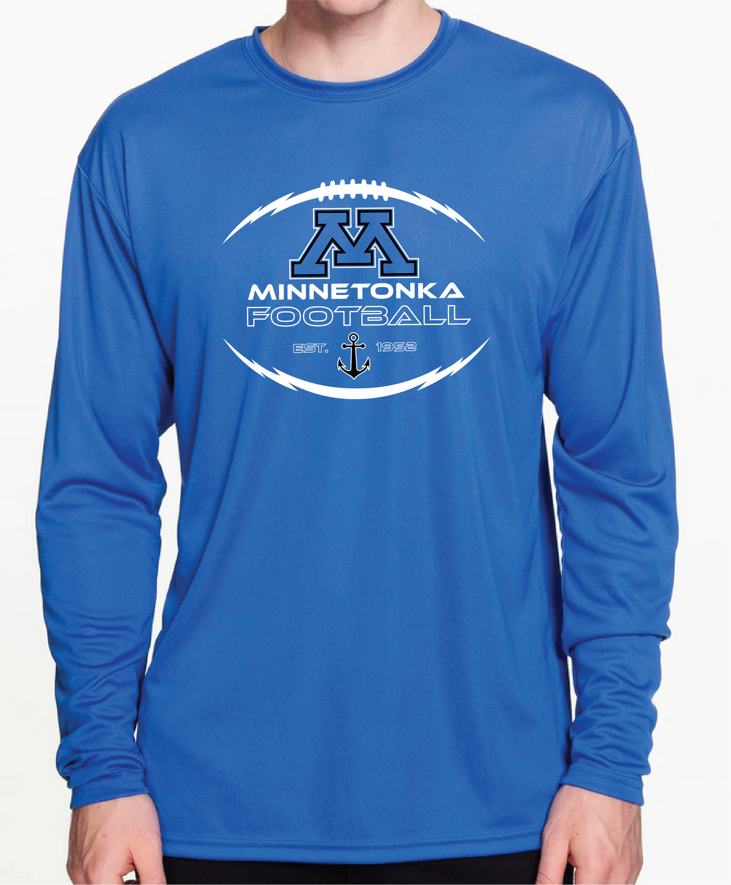 Minnetonka Football Lightning Laces - Adult/Youth Long Sleeve