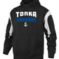 Tonka Skippers Sm Anchor White Panel Hoodie - Adult